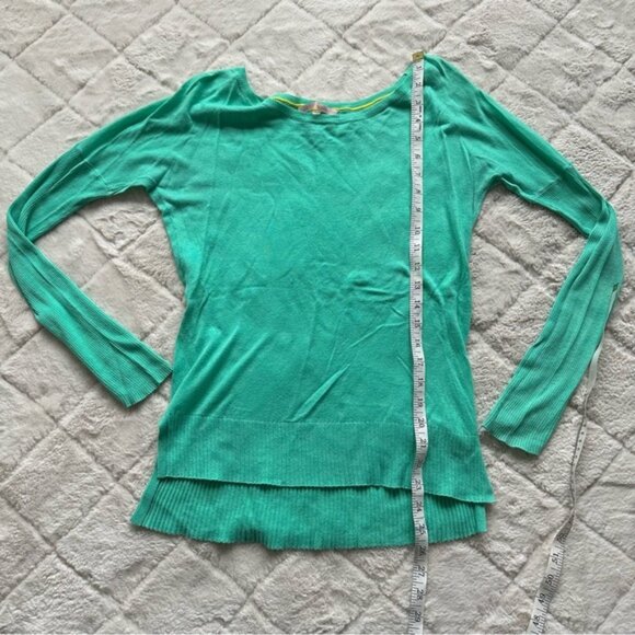 Victoria's Secret | Teal Long Sleeve Ribbed Cuff Sweater | Size Extra Small - Picture 10 of 10
